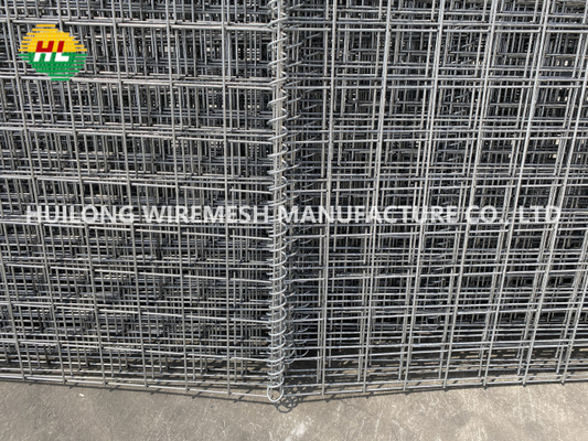 100x100mm Hesco Defensive Barrier Wall Surrounding Landscape Heavy Galvanized