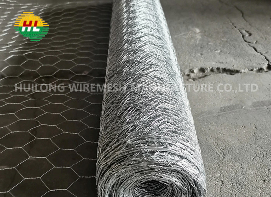 Heavy Galvanized 2x1x1m Hexagonal Wire Mesh Gabion Woven