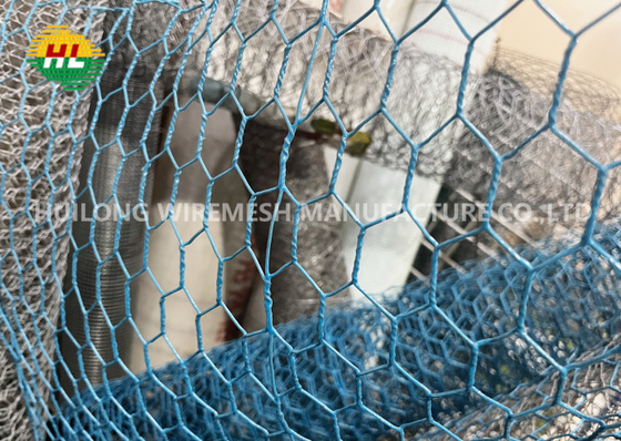 Heavy Galvanized 2x1x1m Hexagonal Wire Mesh Gabion Woven