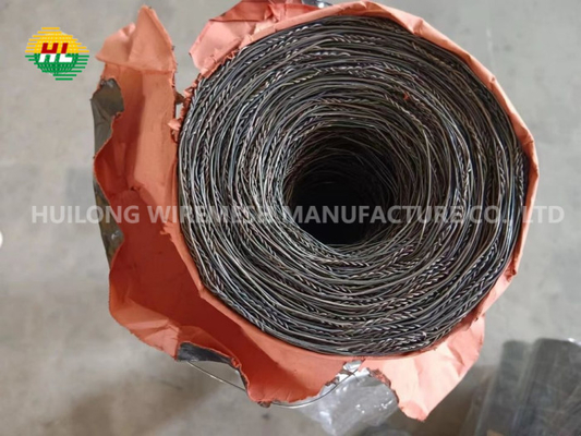 Black Double Twist Hexagonal Chicken Wire Mesh 48 Inches X 10m X 1 Inch