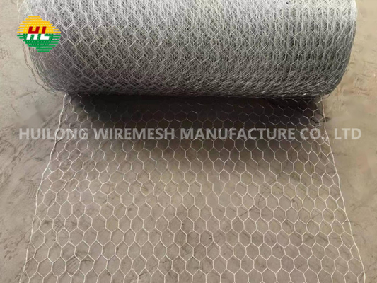 Light Weight Hexagonal Wire Netting Chicken 1/2 Inch Mesh Heavy Galvanized Anticorrosion