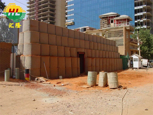 Mil 1 Mil 3 Hesco Barrier Retaining Wall Earth Filled