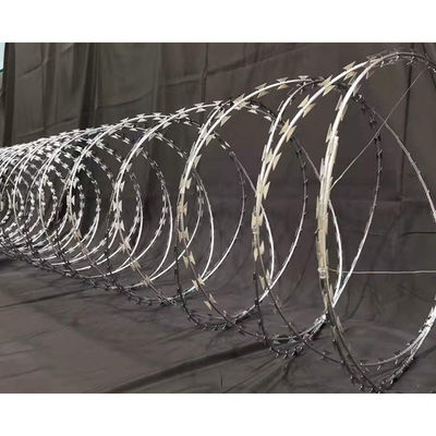 High Security Bto-22 Across Concertina Razor Wire Fence Galvanized 8m Length