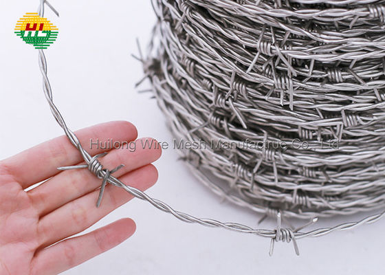 High Tensile Strength Prison Barbed Wire , Airport Razor Wire Coil