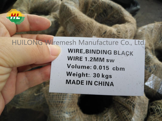 1.2mm Diameter Iron Binding Wire 30kg Per Coil ISO9001 With Good Flexibility