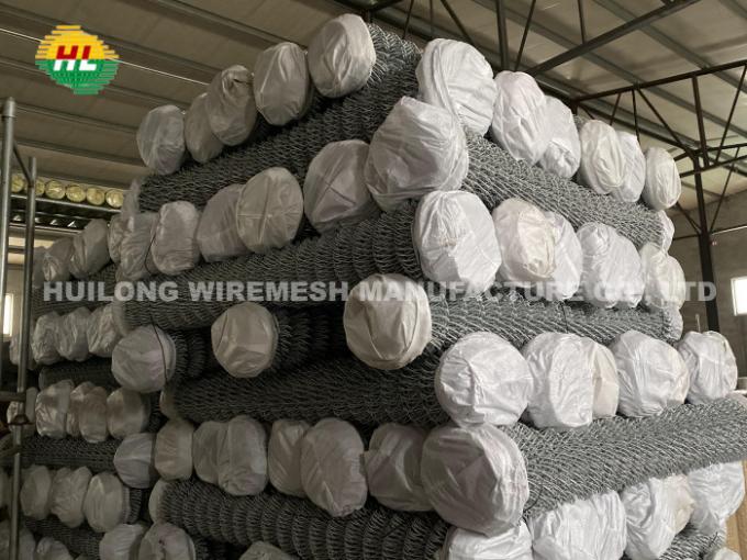 12 Gauge Plastic Coated Diamond Mesh Fencing 60*60 1.5m High For Farm